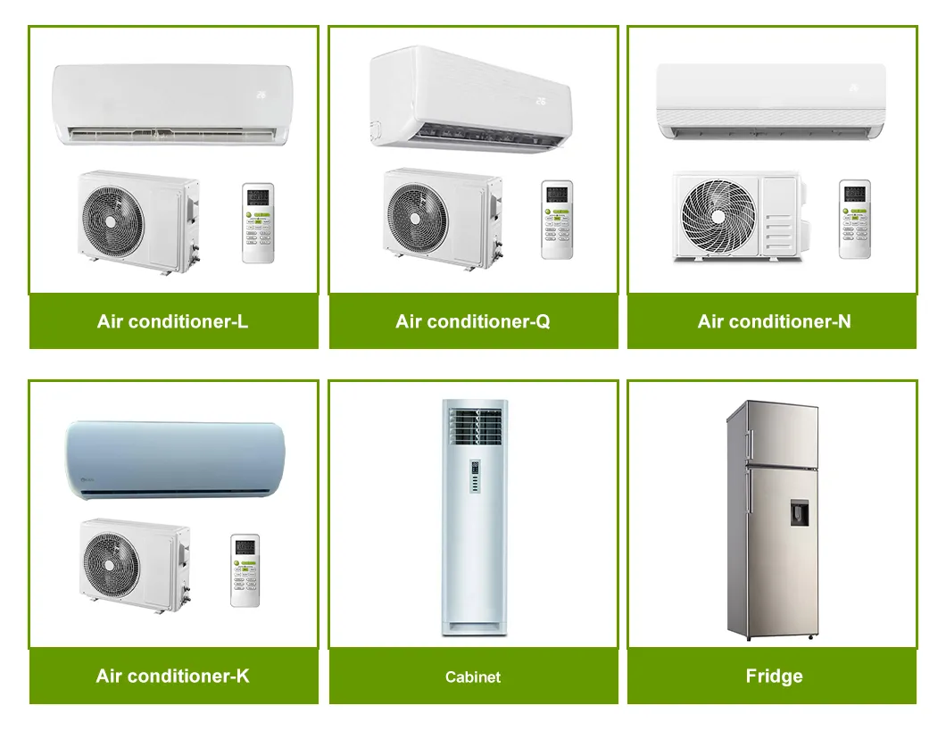 High Quality Variable Frequency Efficient Low Noise Wall-Mounted Air Conditioner for Office