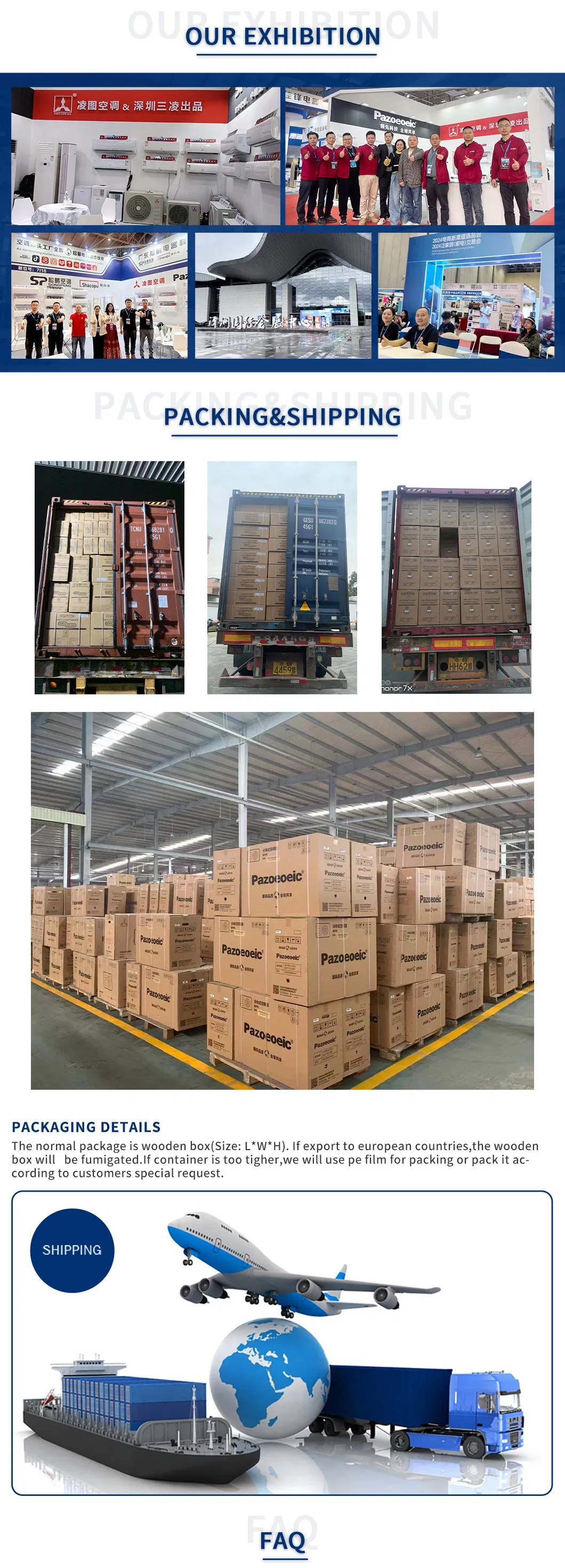 Sp-Mfh-60cr1 60000BTU Floor Standing Air Conditioner Fixed Frequency AC Cabinet Cooling Only