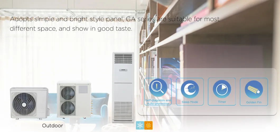 Cooling Only Floor Standing Air Conditioner 60000BTU with Factory Price