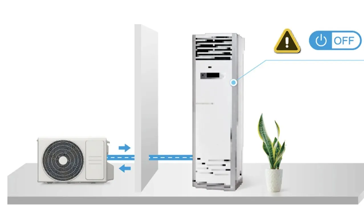 60000BTU Floor Standing Air Conditioner Fixed Frequency Cooling Only