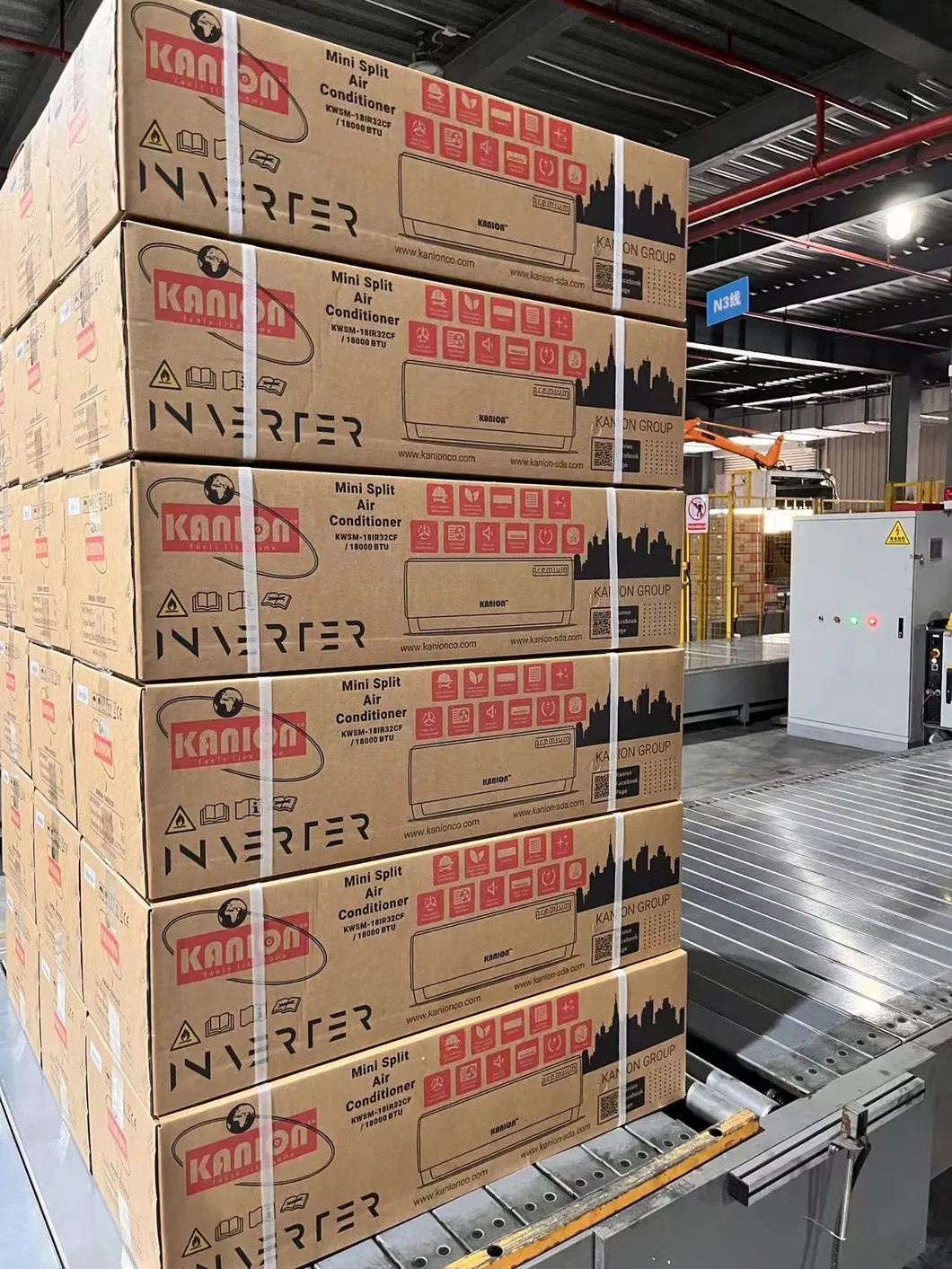 18000BTU R32 Inverter Floor Standing Air Conditioner