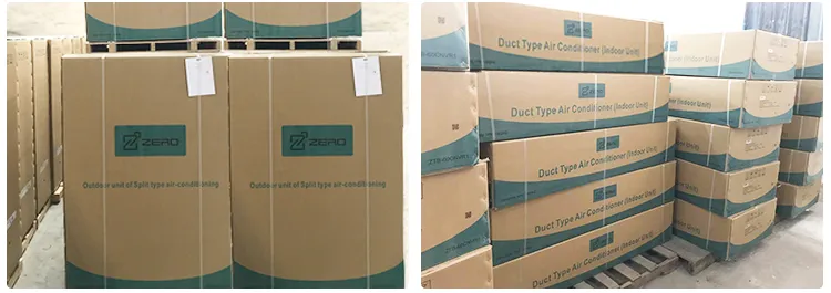 R410A Standing Inverter Refrigeration Condensing Unit 36000 BTU Room AC 3 Ton Light Commercial Kilma Price Ceiling Floor Cassette Type Air Conditioner