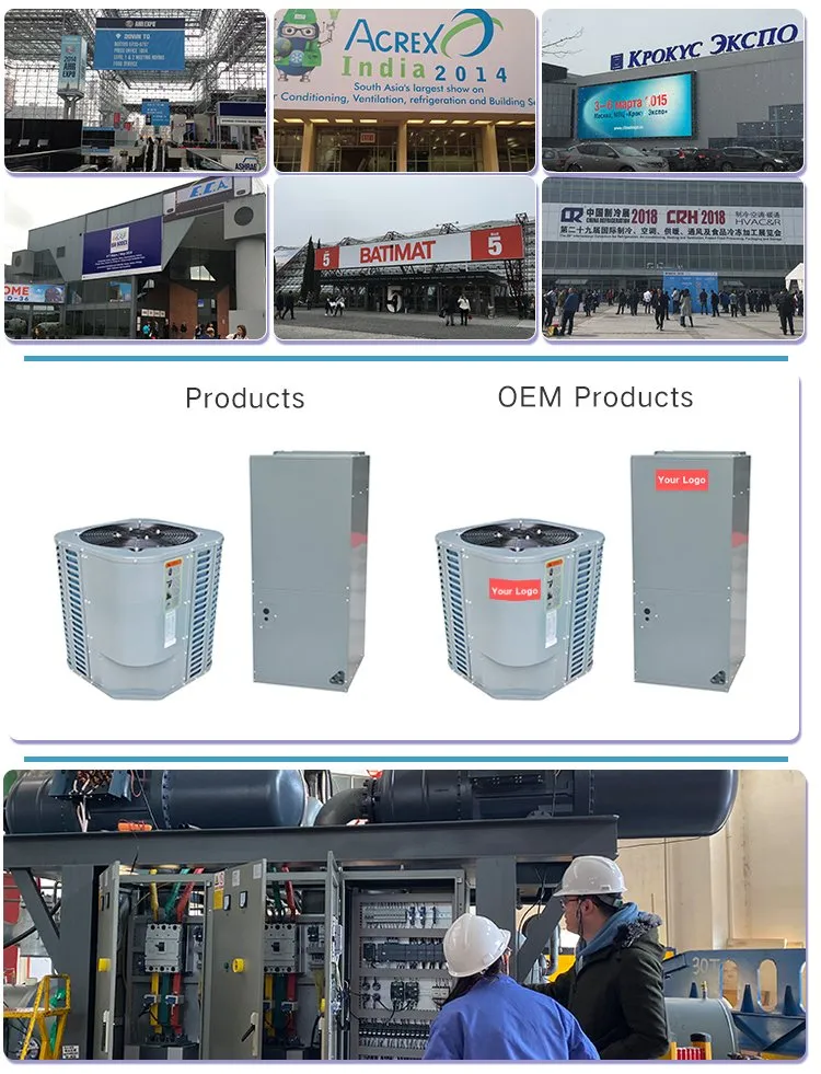 Zero Brand 13 Seer 14 Seer R410A Cassette Ceiling Commercial Air Conditioner