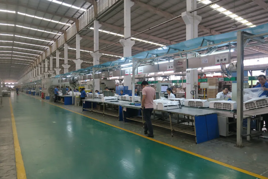 North America Ahri ETL 60Hz R410A Cooling and Heating Inverter Ceiling Cassette Type Air Conditioner