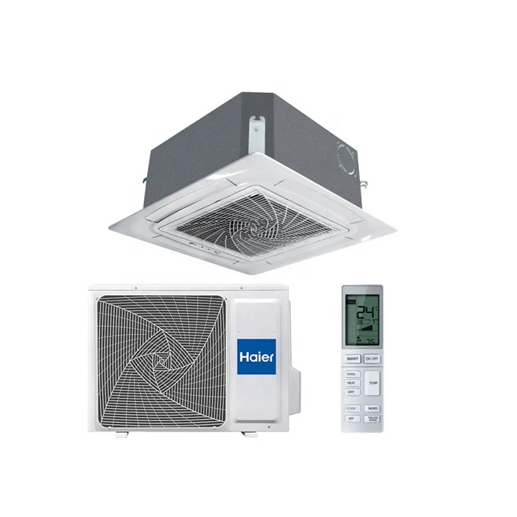 60000 BTU 14.6 Seer Ceiling Cassette Ductless Mini Split Air Conditioner Heat Pump