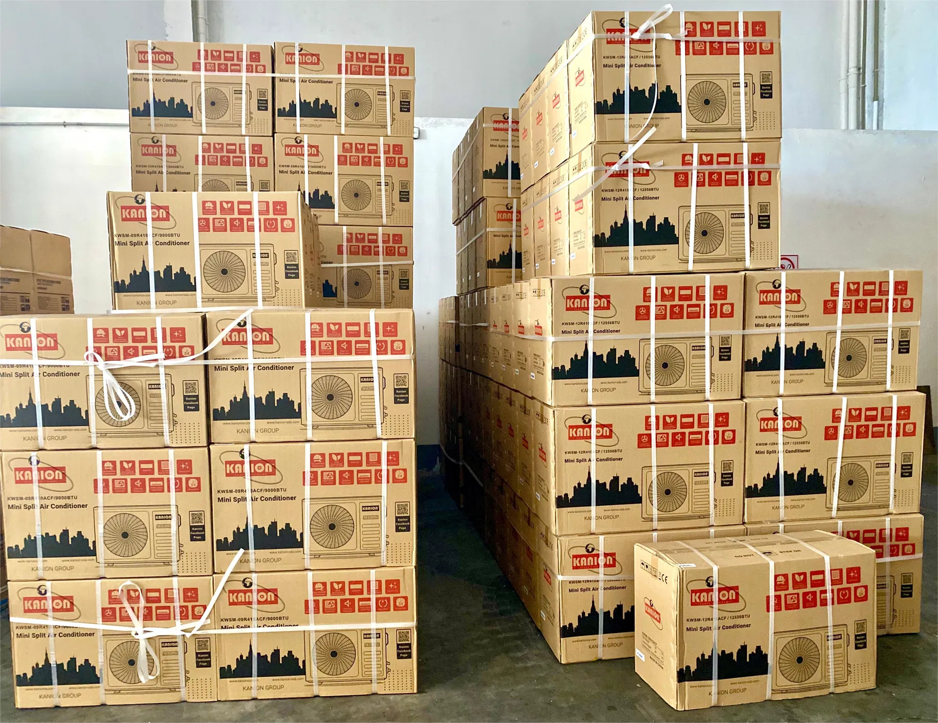 Ceiling Cassette Air Conditioner 3tr Inverter 1 Ton Cooling Only 36000BTU 48000BTU