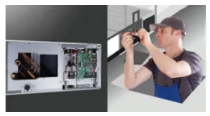 Midea Side Duct Discharge Multi Zone Cassette Ceiling AC DC 3ton 6HP Inverter Series R410A 50Hz Air Conditioner