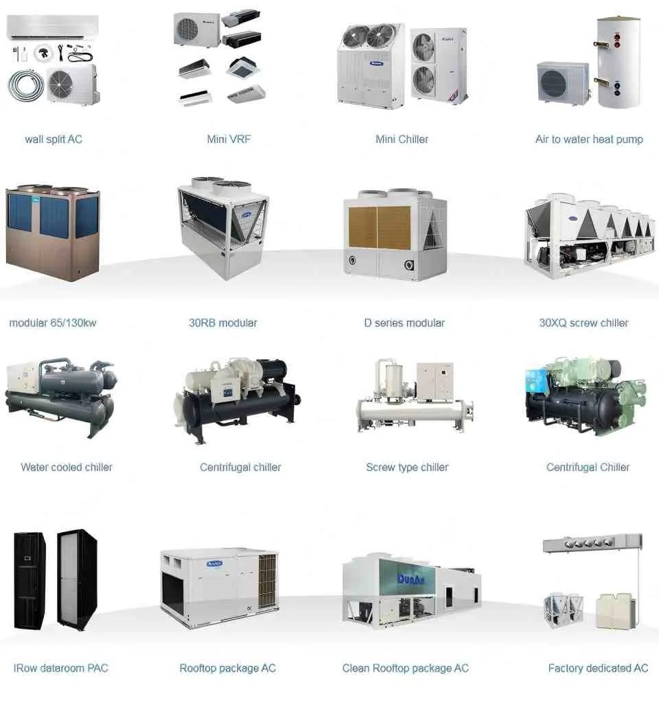 Midea Side Duct Discharge Multi Zone Cassette Ceiling AC DC 3ton 6HP Inverter Series R410A 50Hz Air Conditioner