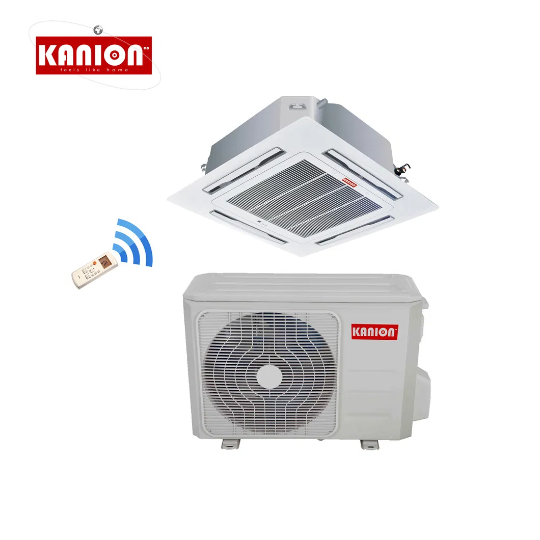 4 Way Ceiling Type Air Conditioner Inverter Split Ceiling Cassette Air Conditioning Split AC Central Cooling Only 60Hz Wholesale Home Klima
