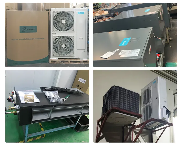 4 Way Ceiling Cassette Type Side Discharge Air Conditioner