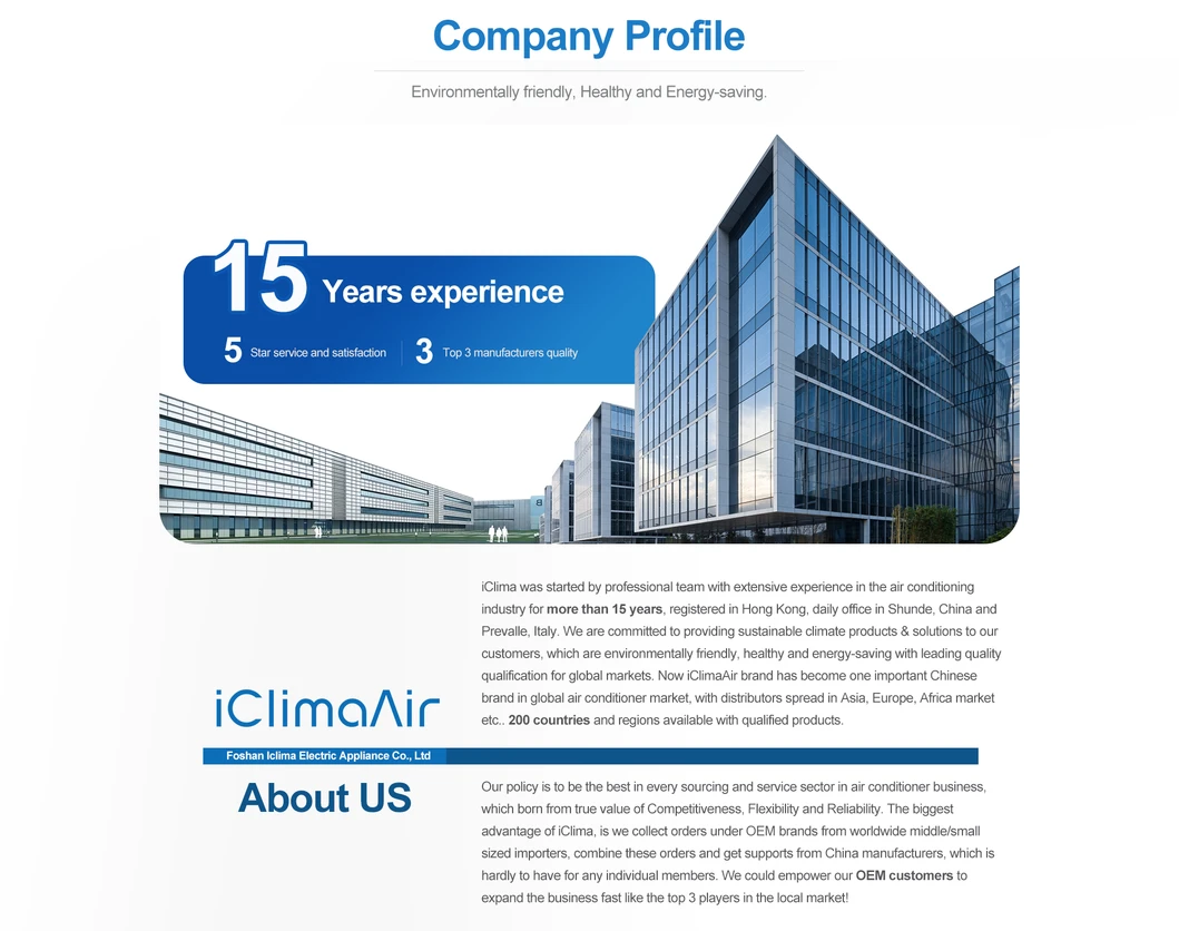 5000 8000 10000 12000 BTU Energy Efficient Electronic Controls Window Air Conditioners R32wifiwindow Type Air Conditioner