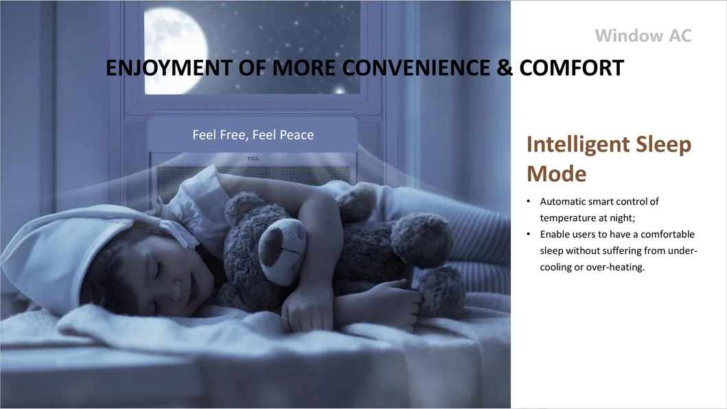 5000 8000 10000 12000 BTU Energy Efficient Electronic Controls Window Air Conditioners R32wifiwindow Type Air Conditioner