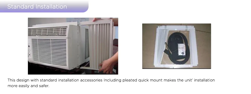 Factory Price 5000BTU Cooling Split Mount Window Type Air Conditioner