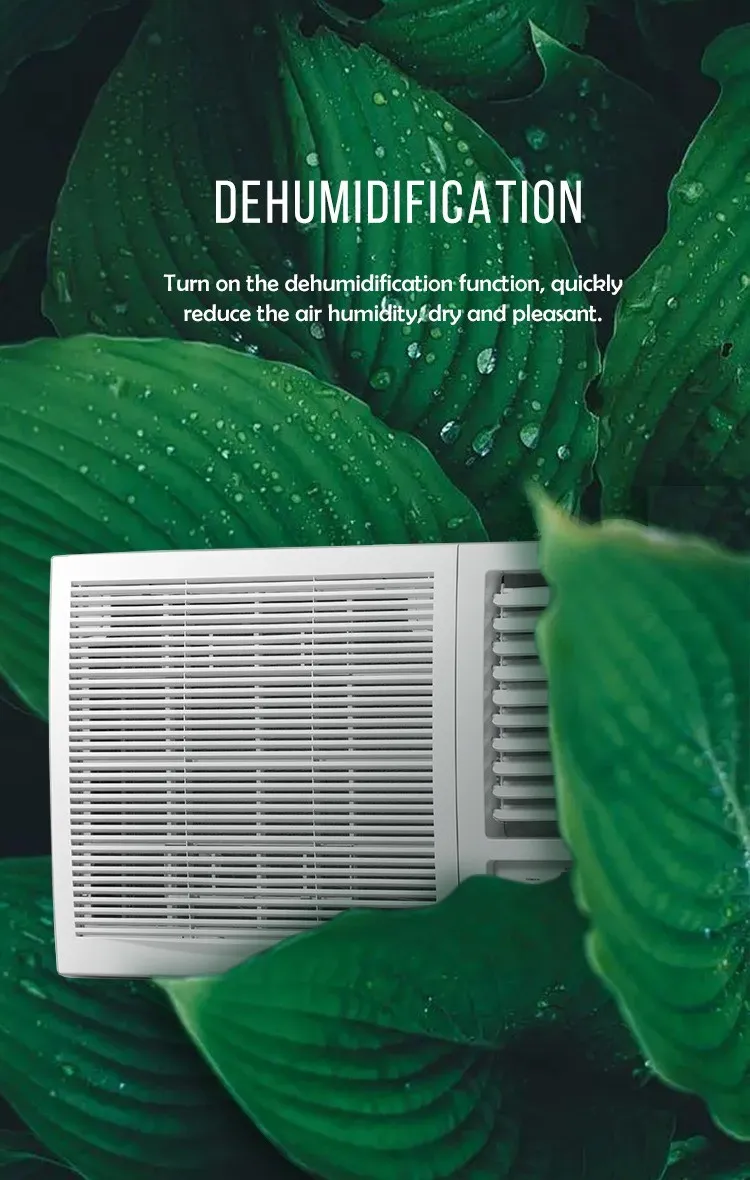 24000BTU Cooling Only Mechanical Control 220V 50Hz Window Mounted Type Air Conditioner with Saso CE CB Energy Saving for Middle East Area