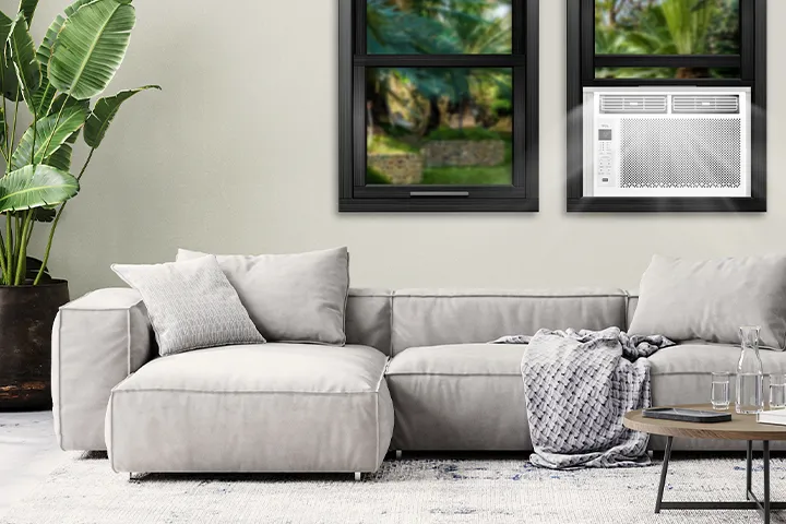 T3 R410A Heat and Cool 220V 50Hz 24000BTU Window Type Air Conditioner