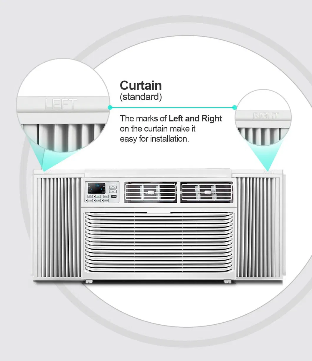 T3 R410A Heat and Cool 220V 50Hz 24000BTU Window Type Air Conditioner