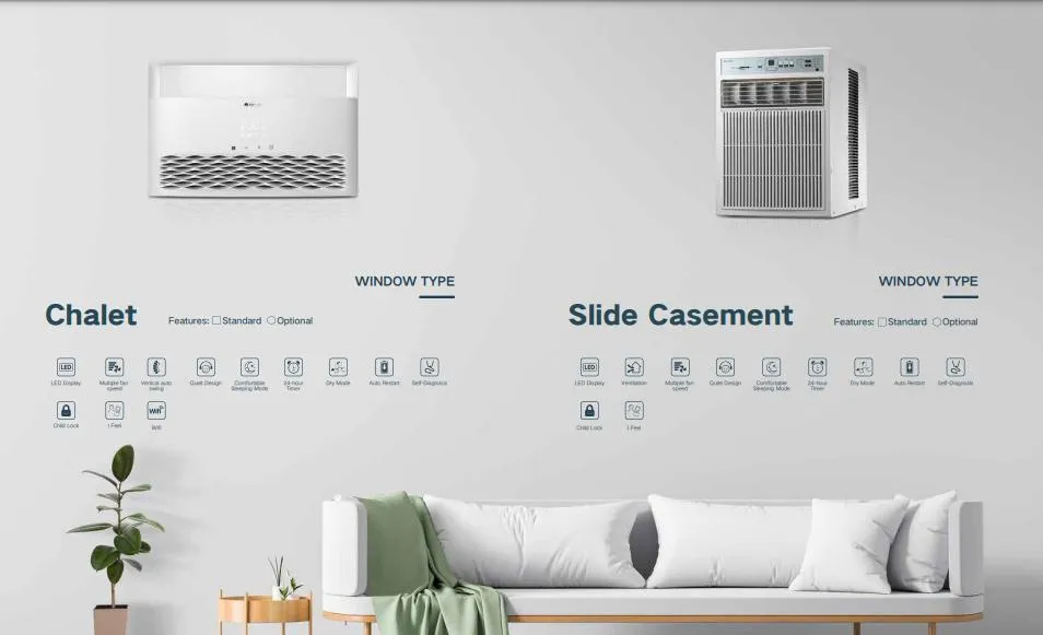 OEM Window Type Coolai Series Compact Air Conditioner