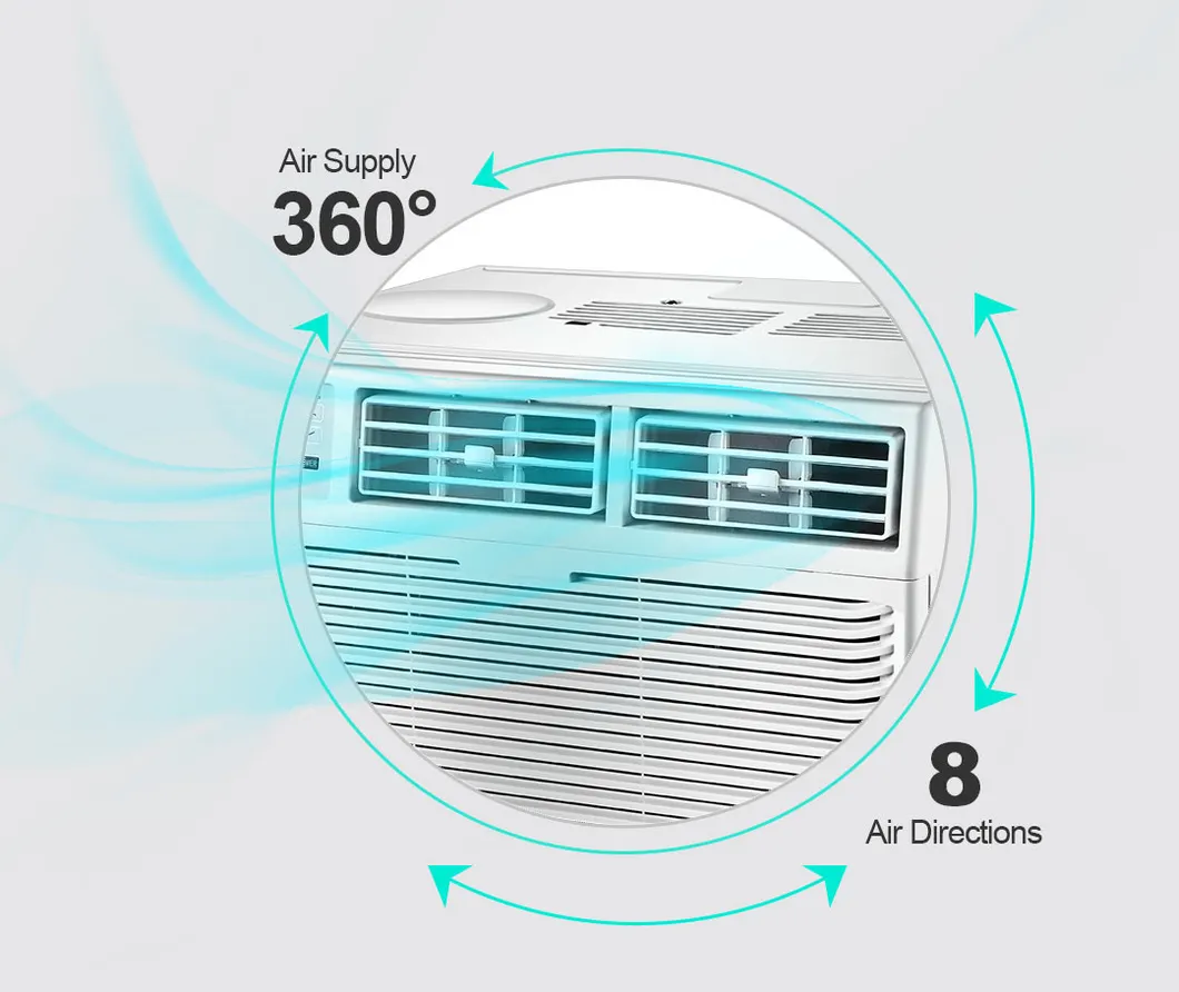 115V~220V 50Hz/60Hz Mechanical Window Mounted Type AC Air Conditioner