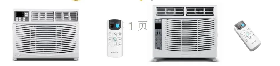 Energy Star Accredited AC 60Hz 115V R410A 8000BTU Remote Control Cooling Only Window Type Air Conditioner