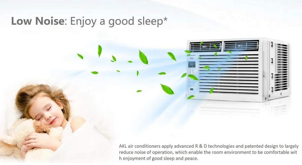 Window Type Air Conditioner R32 60Hz for Us.