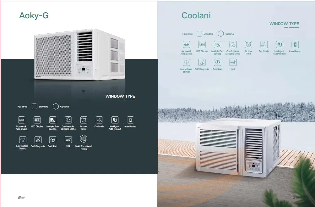 Hot Sale Good Quality Window Air Conditioner Gree WiFi APP Control for Africa