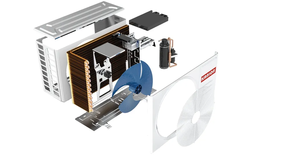 Inverter Window Type Air Conditioner Kanion Co 60Hz R32 Cooling Only