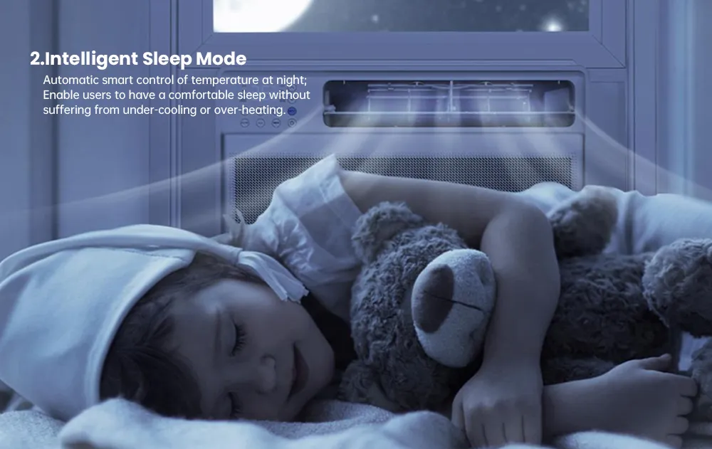 Bestcold 1.2 Ton Window Type Air Conditioner Heat Pump WiFi Control Energy Saving for Warehouses Air Conditioning