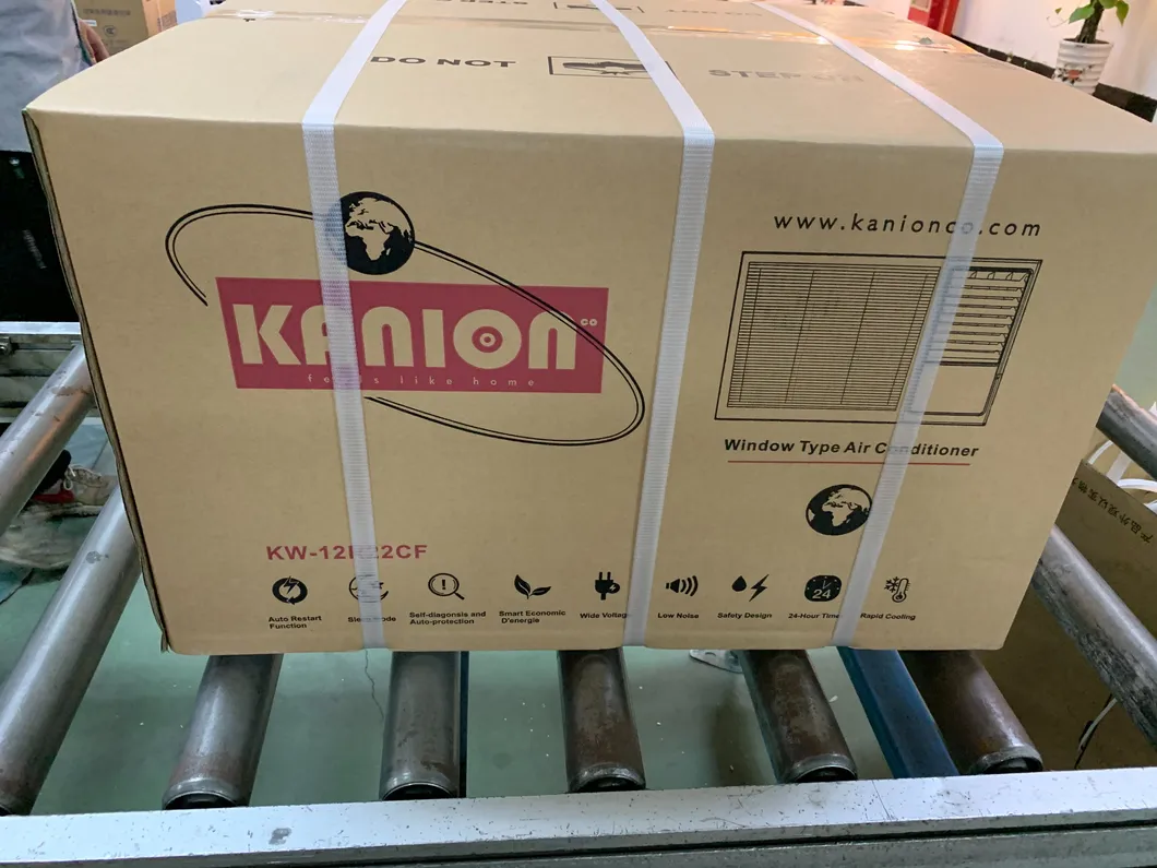 220V 50Hz R410A Gas Cooling Only Window Type Unit Air Conditioner 9000BTU