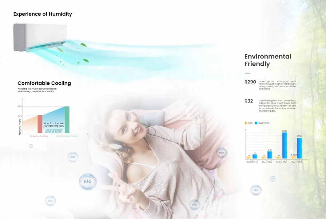 Split Type Wall Mounted on/off Type Window Type Air Conditioner