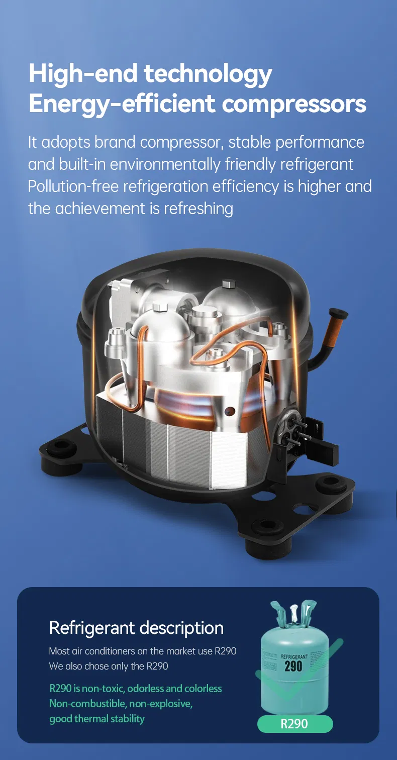 2025 Hot Sale Portable Air Conditioner CCC CE UL Standard for Room Pet