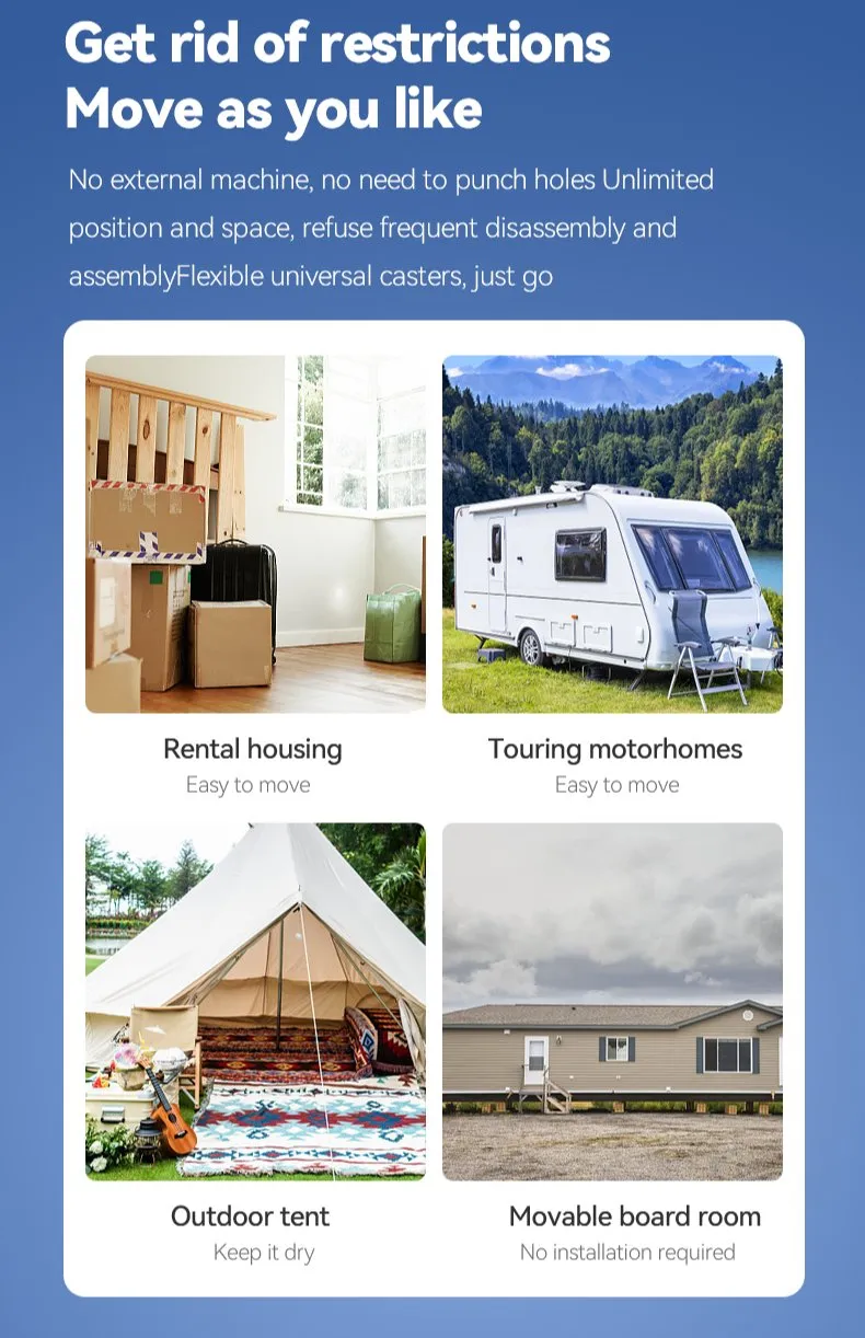 2025 Hot Sale Portable Air Conditioner CCC CE UL Standard for Room Pet