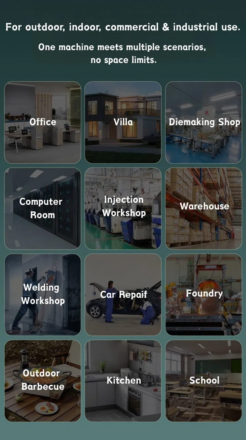 Air Conditioning Unit AC Compressor Cooler Mobile for Industrial Warehouse Workshopuse Commercial 12000 BTU Backup Vrf HVAC Portable Air Conditioner