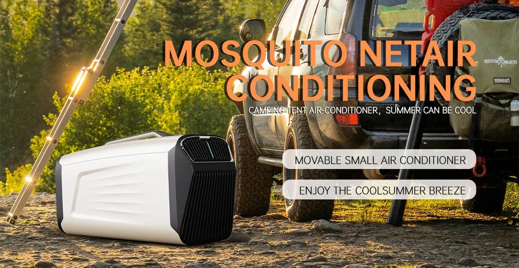 Small Portable Air Conditioner Trunk Car Pet Room 110-220 Volt Air Conditioner