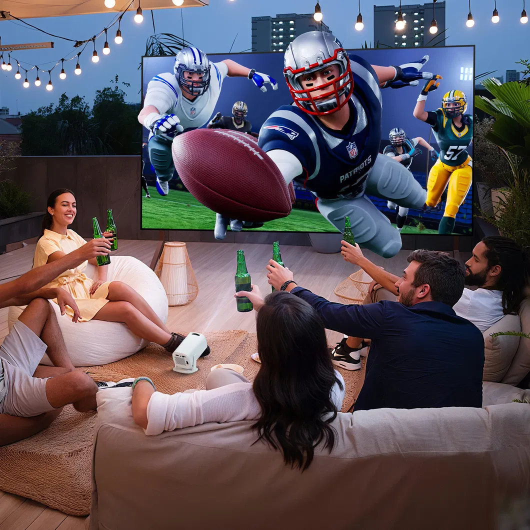 EU Us Plug P30 PRO Mini Projector 720p HD Portable LED Home Theater Video Projector