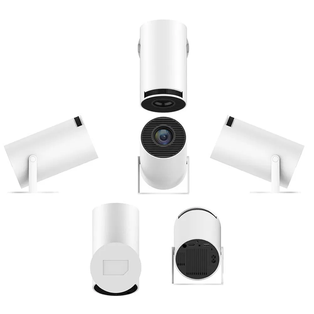 2025 Hy300 PRO New Android 11.0 2.4G / 5g WiFi 6 Bluetooth 5.0 Home Theater Projector