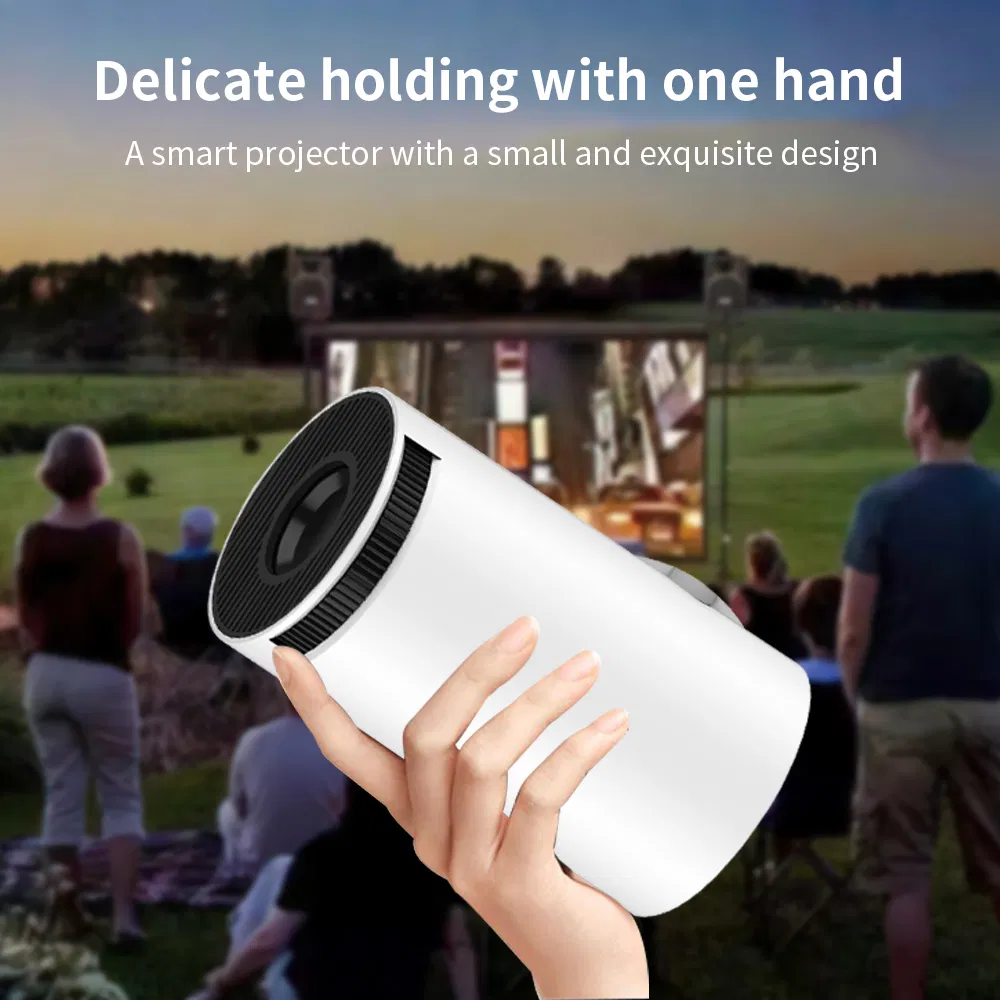 2025 Hy300 PRO New Android 11.0 2.4G / 5g WiFi 6 Bluetooth 5.0 Home Theater Projector