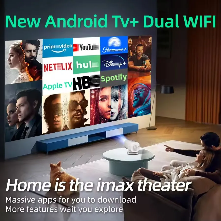 Hotsale 720p Mini Projector Hy300 Support 1080P Lightning Vision P30 Proyector