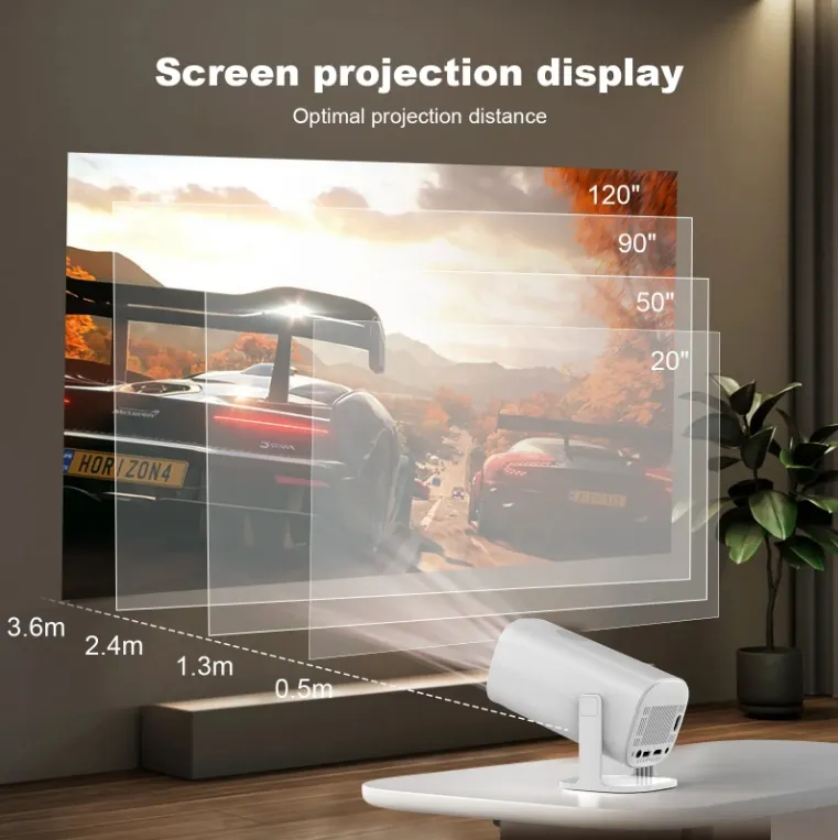 Hotsale 720p Mini Projector Hy300 Support 1080P Lightning Vision P30 Proyector