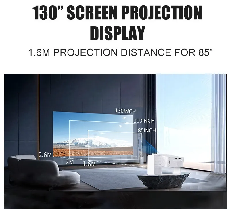 Portable KTV Projector for Outdoor Karaoke Parties and Events