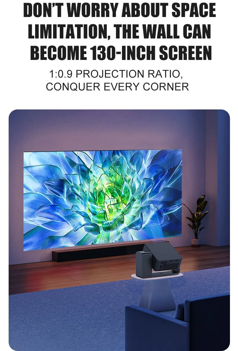 Portable KTV Projector for Outdoor Karaoke Parties and Events