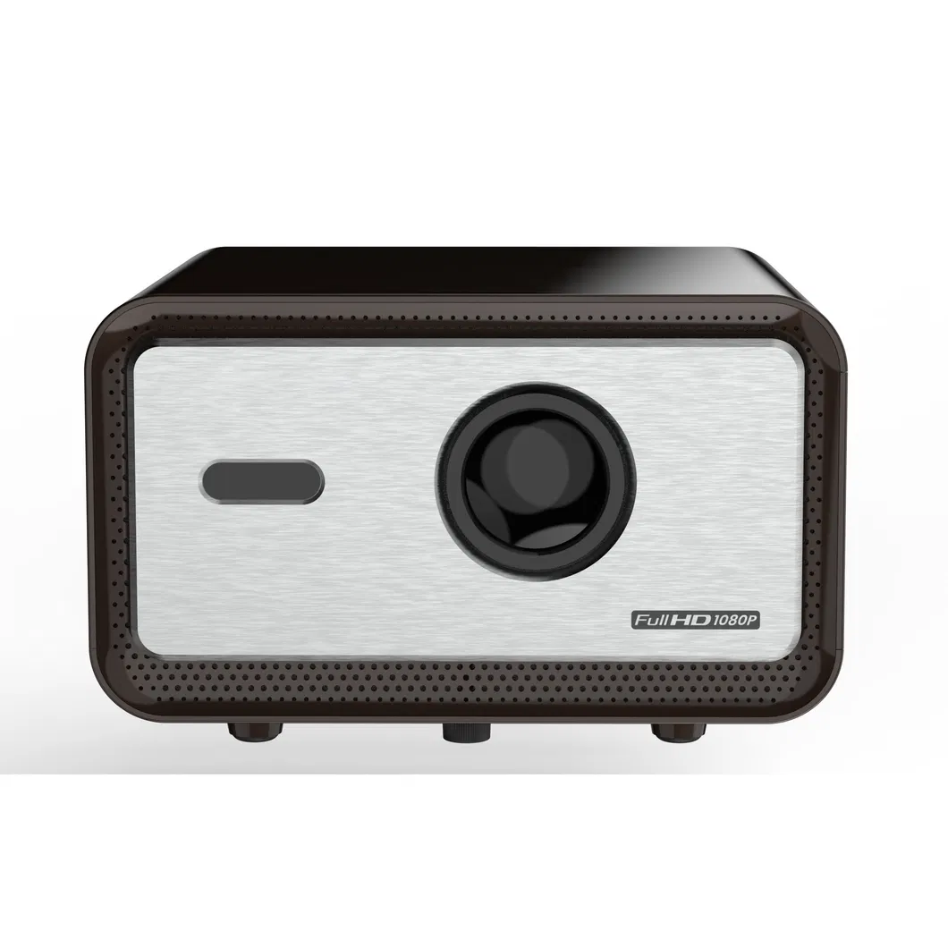 Auto Focus 1080P HD Projector – Electric Zoom, Home Theater, 4K Support