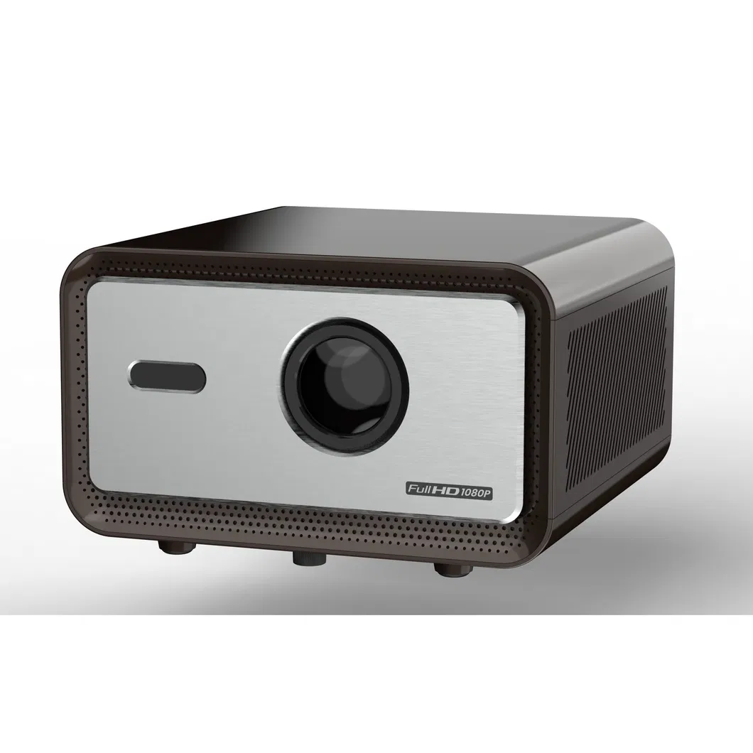 Auto Focus 1080P HD Projector – Electric Zoom, Home Theater, 4K Support