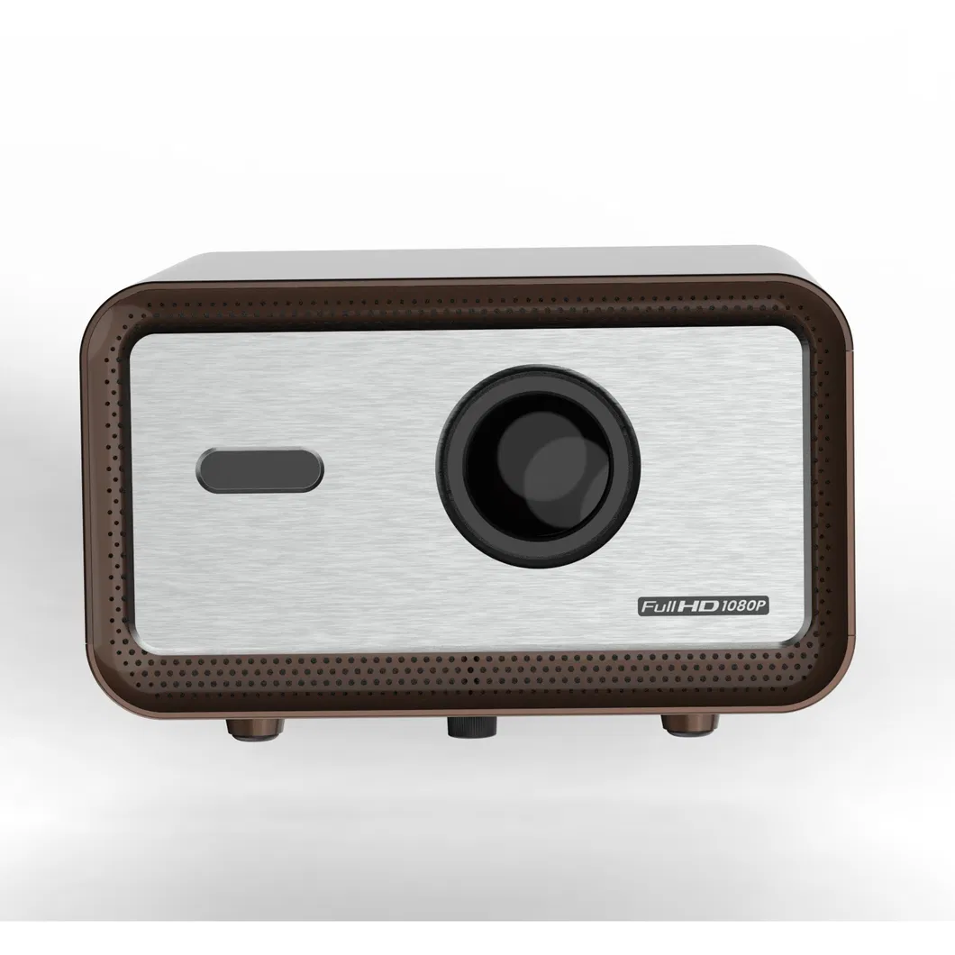 Auto Focus 1080P HD Projector – Electric Zoom, Home Theater, 4K Support