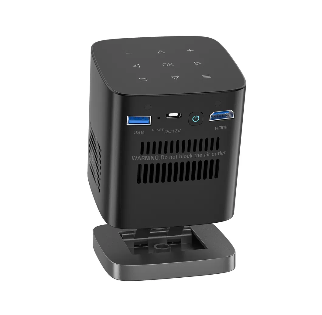 Camping Mini Projector HD 1080P with Battery Portable Home DLP Projector