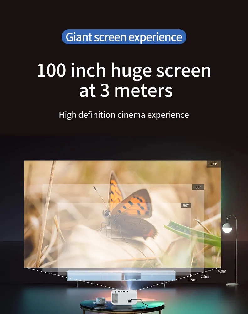 Slum Party Projector - 3m Drop Survivor & Monsoon Warrior