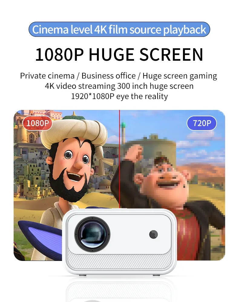 Slum Party Projector - 3m Drop Survivor & Monsoon Warrior