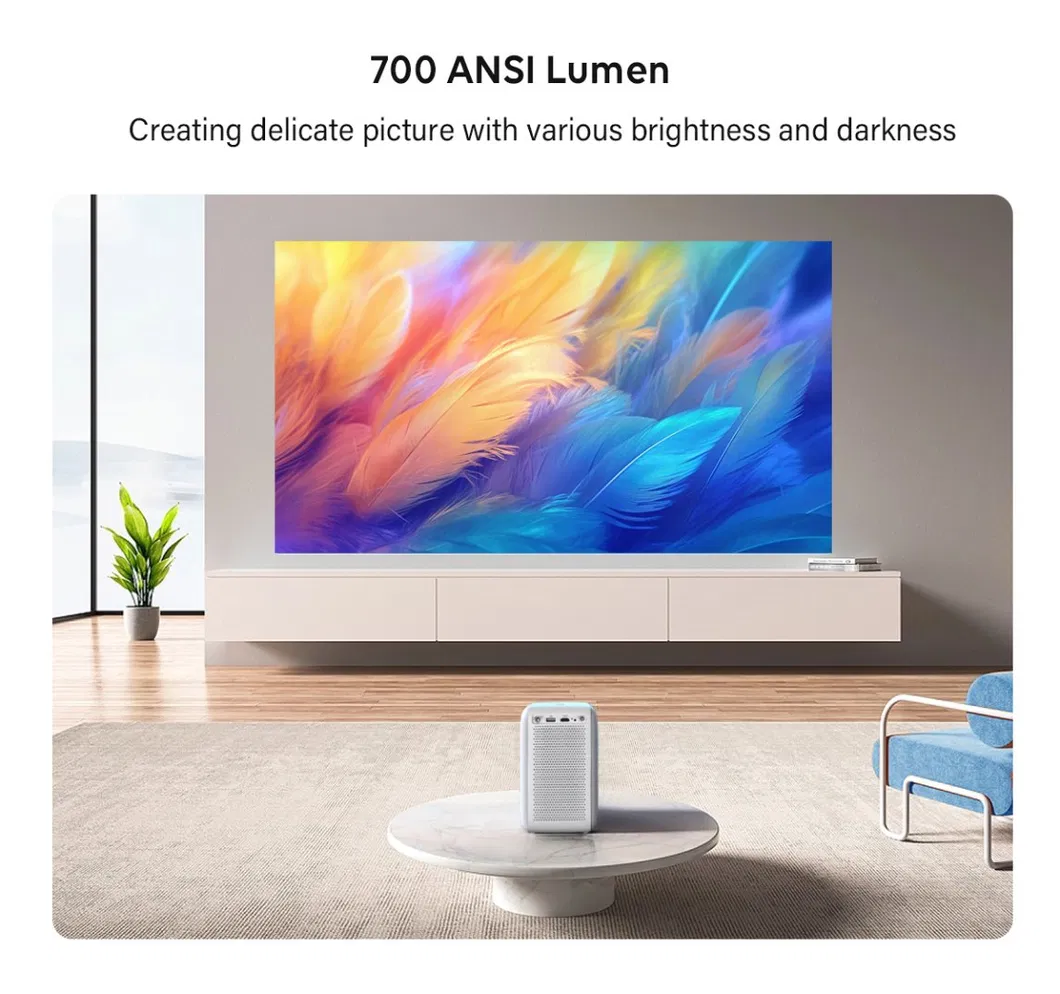 Cre Cr32 Electronics Portable Home Theater Projector for School Education Cinema Video Business 4K Mini Smart Video Projector