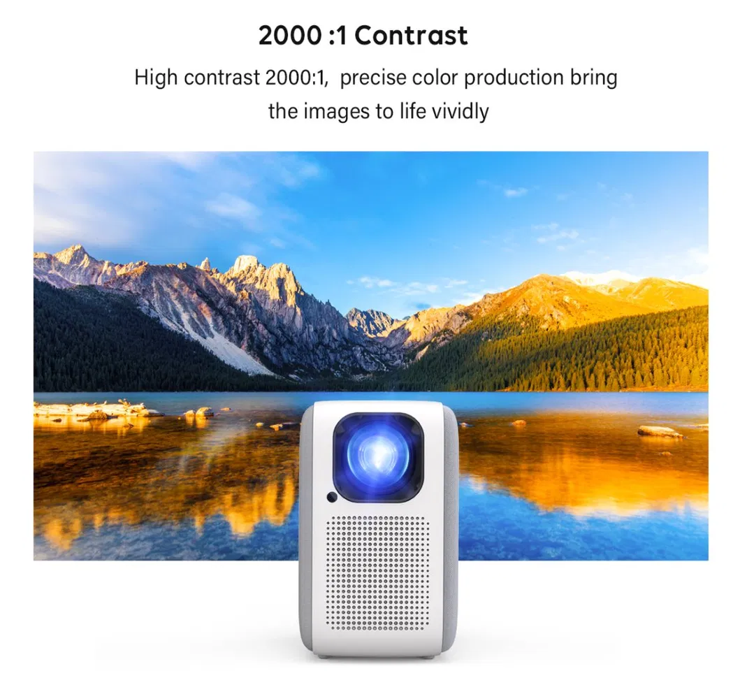 Cre Cr32 Electronics Portable Home Theater Projector for School Education Cinema Video Business 4K Mini Smart Video Projector