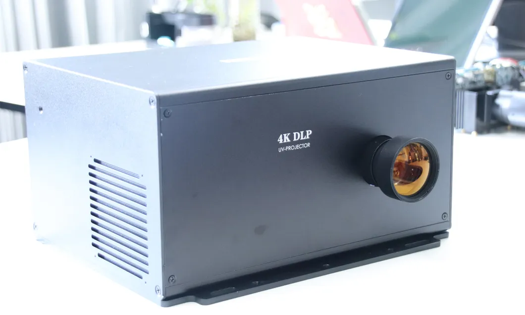 Zs Projector LCD 4K DLP Projector with Casting Jewelry Wax Printer