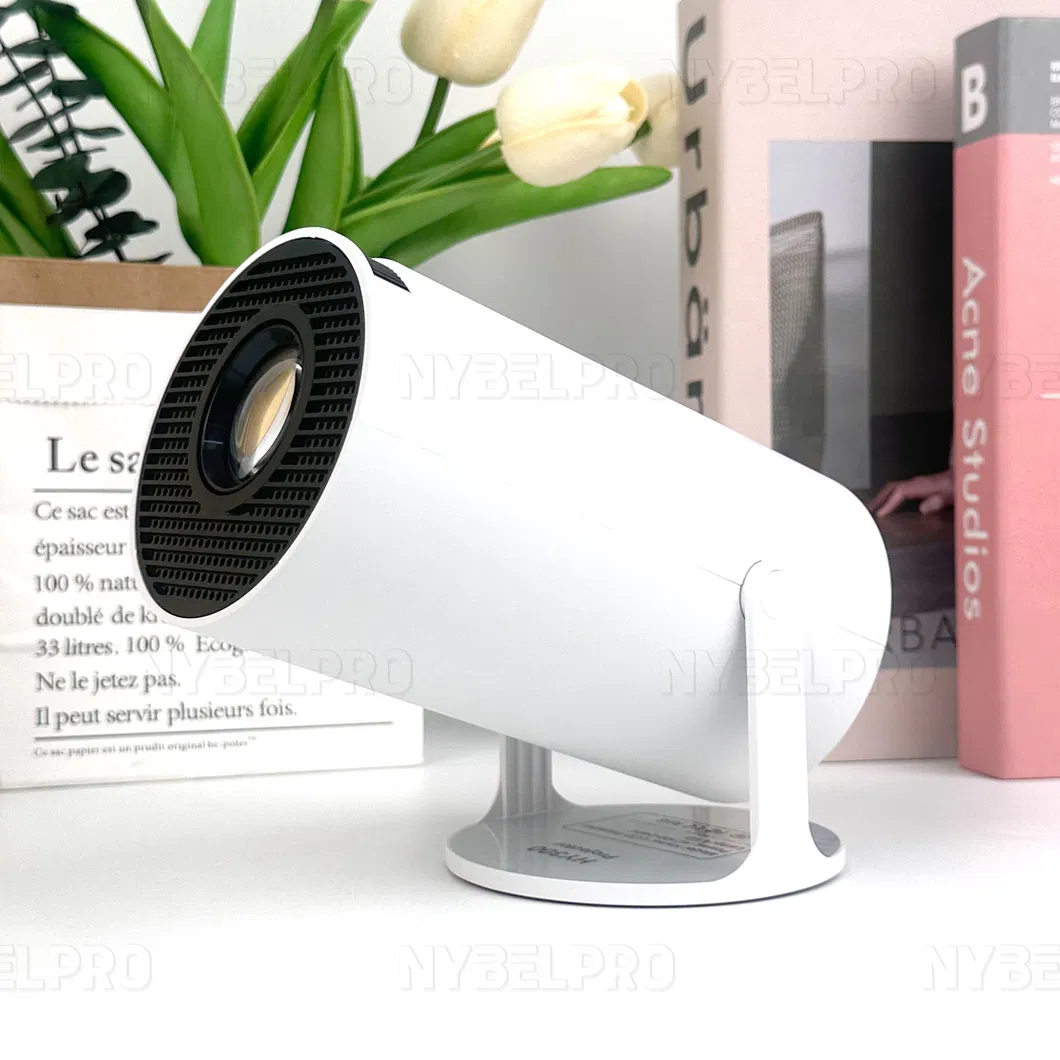 2025 Mini LCD Projector Portable Automatic Correction Stable Screen, Clear Picture Quality Wireless Bluetooth Long Life Projector for Home Theater